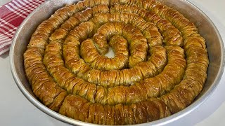 📢 ÇITIR ÇITIR EL AÇMASI BURMA BAKLAVA TARİFİ 💯 Tadına Bayılacaksınız 😋 Şerbetli tatlılar [upl. by Sheets]