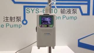 How to operate Infusion Pump MedCaptain SYS6010 [upl. by Remsen]