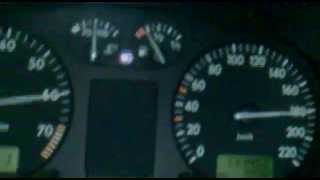 1998 polo 6n 14 16v 100hp top speed stock [upl. by Eihcir]