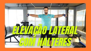 Como Fazer  Elevação Lateral com Halteres Técnica Correta e Erros Comuns [upl. by Dilisio]