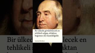 Jeremy Bentham Görülebilecek en tehlikeli salgınfelsefe [upl. by Yruy]