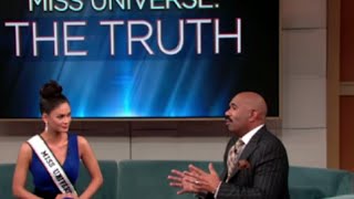 Steve Harvey apologizes to BOTH Miss Universe and Miss Colombia on quotSteve Harvey Showquot [upl. by Hasseman270]