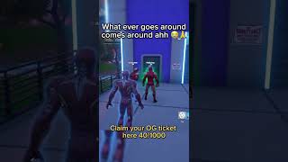 They instantly regretted emoting😂 fortnitefunny fortniteshorts fyp [upl. by Ahset762]