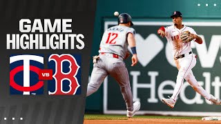 Twins vs Red Sox Game One Highlights 92224  MLB Highlights [upl. by Hardan827]