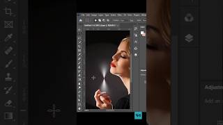 Photoshop tutorial 2024  How to edit digital perfume spray in photoshop 😎❤ shorts [upl. by Saleme]