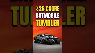 ₹25 Crore Batmobile Tumbler Replica [upl. by Oicafinob]