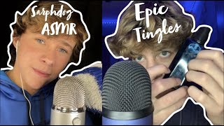 ASMR Trigger Assortment Collab with Epic Tingles [upl. by Ddarb19]