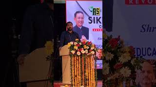 watch Khan Sir gives Motivational Speech on Sikkim Youth Convocation khangsresearchcentre1685 [upl. by Enoed476]