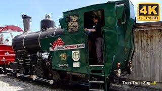 4K Cab ride steam locomotive BRB Brienz Rothorn Bahn Switzerland [upl. by Willow]