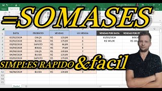 Domine o Excel Como Usar a Função  SOMASES [upl. by Russian]