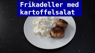 Mad med Madsen  Frikadeller med kold kartoffelsalat [upl. by Feld]