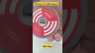 USB 20 Wireless 300 Mbps 11N USB Adapter Wifi [upl. by Salene]