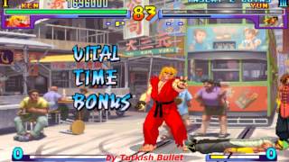 Street Fighter III New Generation Arcade  Longplay  Ken Masters  Hard Difficulty [upl. by Sands]