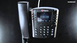 Polycom VVX 410 Group Pick Up  Call Pick Up [upl. by Huxham]