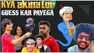 Can Akinator Guess Sourav Joshi Techno Gamerz Mythpat Slayypoint Adarsh omegle ok2pushgaming [upl. by Leibrag]