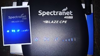 Spectranet Blaze CPE 4G Router Whats in the Box [upl. by Eenwahs]