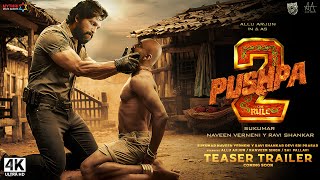 Pushpa 2  The Rule  Hindi Trailer 2024  Allu Arjun Rashmika Fahadh  Sukumar  DSP [upl. by Eicats]