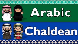 SEMITIC MODERN STANDARD ARABIC amp CHALDEAN NEO ARAMAIC [upl. by Nanda]