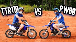 TTR110 vs PW80 BATTLE [upl. by Harmony]