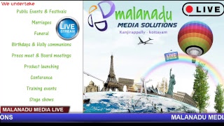 Malanadu Media Solutions Live Stream [upl. by Jodoin]