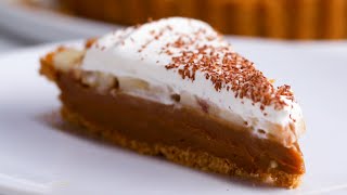 Delicious Banoffee Pie • Tasty [upl. by Romonda]