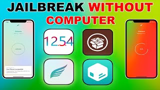 Jailbreak iOS 1255 Without ComputerNo PC Chimera Jailbreak iOS 121255 Install Cydia amp Sileo [upl. by Ennaerb]