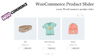 How to create WooCommerce product slider [upl. by Notserp]