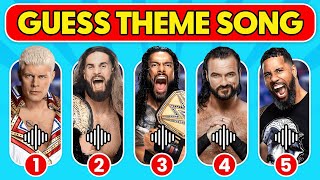 Guess The WWE Theme Songs and Prove Youre a True Fan 🎵✅🔊 [upl. by Dwain]