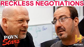 Pawn Stars Daredevil Negotiations with Davey Deals [upl. by Inglebert]