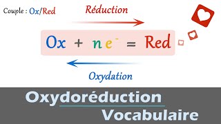 Oxydoréduction  🧪 Vocabulaire  OxydantRéducteur  Demiéquation  PhysiqueChimie 1ère spé [upl. by Ellenar424]