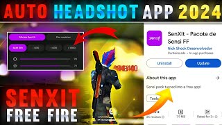 How To Use Senxit In Free Fire Max Auto Headshot App [upl. by Yorick813]