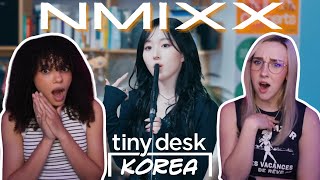 COUPLE REACTS TO NMIXX 엔믹스  Tiny Desk Korea [upl. by Joung]