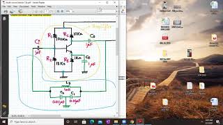 Colpitts oscillator simulation in LTspice [upl. by Haelem]