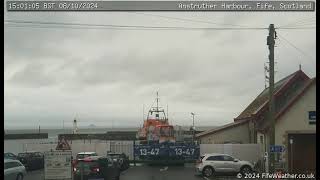 8 October 2024  Anstruther WeatherCam Timelapse [upl. by Waxman]