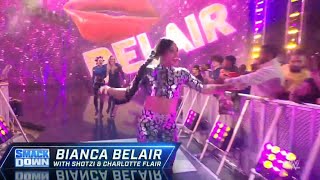 Bianca Belair Entrance  WWE SmackDown December 01 2023 [upl. by Ahsrats598]