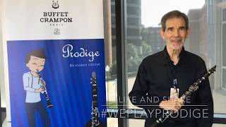 Prodige student clarinet with Michael Webster [upl. by Trant]