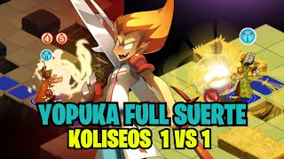 DOFUS 269 YOPUKA DE FULL SUERTE KOLISEOS 1 VS 1 YOPUKBAL EL YOPUKA DE LOS ESCUDOS Y EL DESGASTE [upl. by Lladnew]