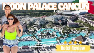 CANCUN VLOG 2024  Moon Palace Cancun Resort HOTEL REVIEW Food Nightclub excursion and more 🇲🇽🏨 [upl. by Dlarrej]