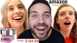 REVEALING THE COOLEST AMAZON PRODUCTS with CARLY AND ERIN [upl. by Aibat64]