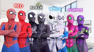 PRO 6 SpiderMan Bros vs ALL Color Day Compilation  1 Hour by FLife TV [upl. by Acimehs111]