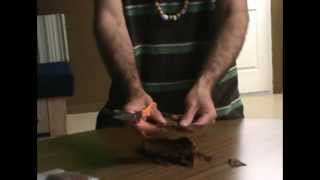 How to Make Wraps Out of Whole Leaf Tobacco Fronto Leaf  Leaf Only [upl. by Rose]