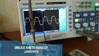 Unblock band Hantek DSO5072P to 200MHz [upl. by Ocsicnarf594]