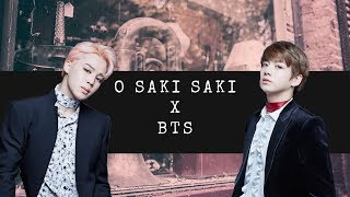 O Saki Saki ft BTS  kpop mix  FMV [upl. by Nivram82]