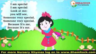 Nursery Rhymes I am Special Songs with lyrics [upl. by Efal804]