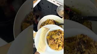 Egusi soup and pounded yam😋… lunch inspo cooking egusisoup poundedyam howto nigeriandishes [upl. by Ursola953]