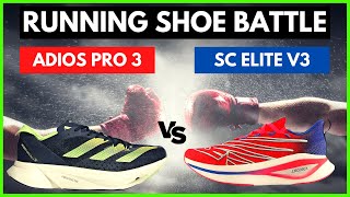 New Balance Fuelcell SC Elite V3 vs Adidas Adios Pro 3 [upl. by Mychael]