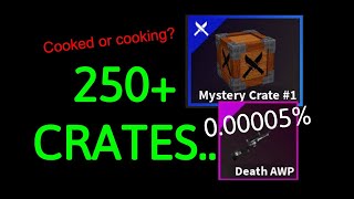 Gambling 12K ROBUX on CRATES in Roblox KAT [upl. by Kemp]