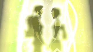 Legend of Korra  Book 4 Final Scene Music Korra and Asami moment [upl. by Eisiam658]