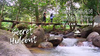 Camping  Warisan Campsite Ulu Yam  Best Secret Hideout to recharge and rejuvenate [upl. by Beverie]