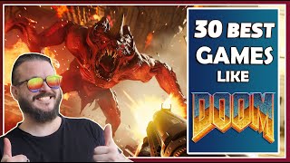 Top 30 Best First Person Shooter games like DOOM [upl. by Attelra]